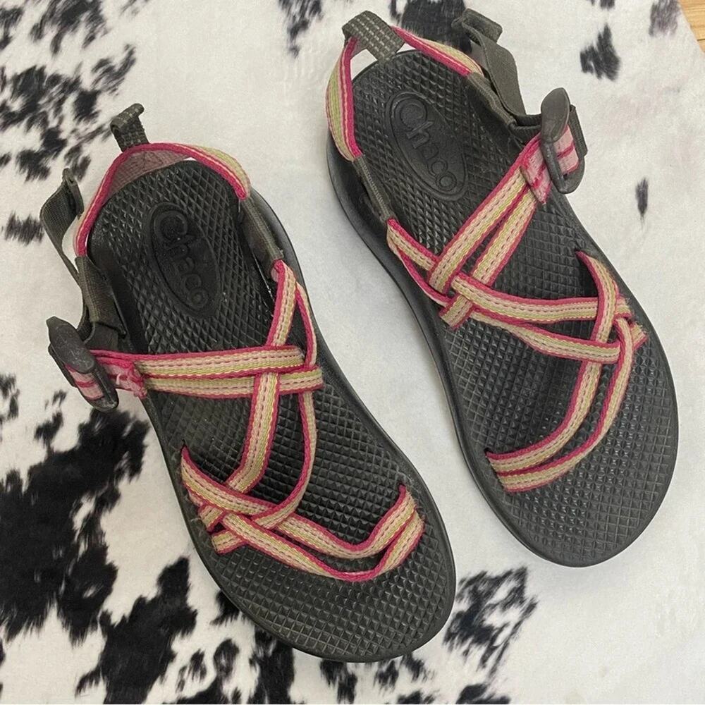Chaco Youth / Girls Double Strap Sport Sandals Size 2